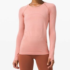 Lululemon Swiftly Tech Long Sleeve 2.0 Pink Pastel 4